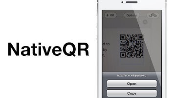 Cydia tweak: NativeQR