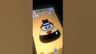 Pou sings Sky Jump song