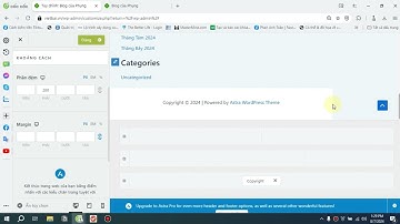Tuỳ chỉnh Chân trang (Footer) cho website | Nguyễn Minh Phụng