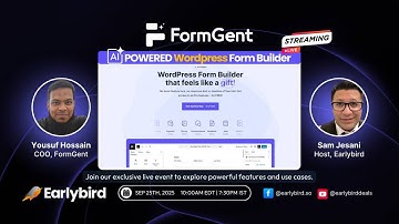 FormGent Lifetime Deal - Product Walkthrough | AI‑powered WordPress Block-Based Form Builder