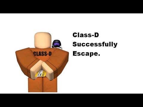 Roblox Site 19 Class D Succesful Escape Youtube - roblox play rbrech youtube