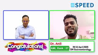 AML Rank 7,INI SS APR 2026 ,DM Gastroenterology, Dr Anil |SPEED|