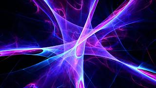 🎬 4K Screensaver – Ethereal Purple and Blue Neon Flow | Abstract (No Audio)