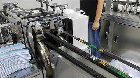 medical face mask tie loop welding machine