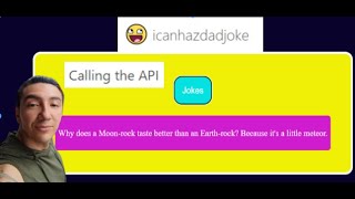 API Dad Jokes | New 2024 Tutorial free GitHub Code | HTML CSS JS