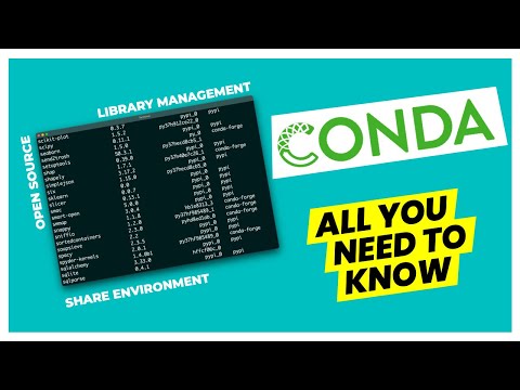 The only CONDA tutorial you'll need to watch to get started