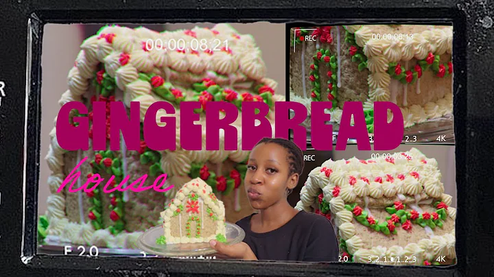 I Tried Making a Gingerbread House From Scratch | Vlogmas Day 19