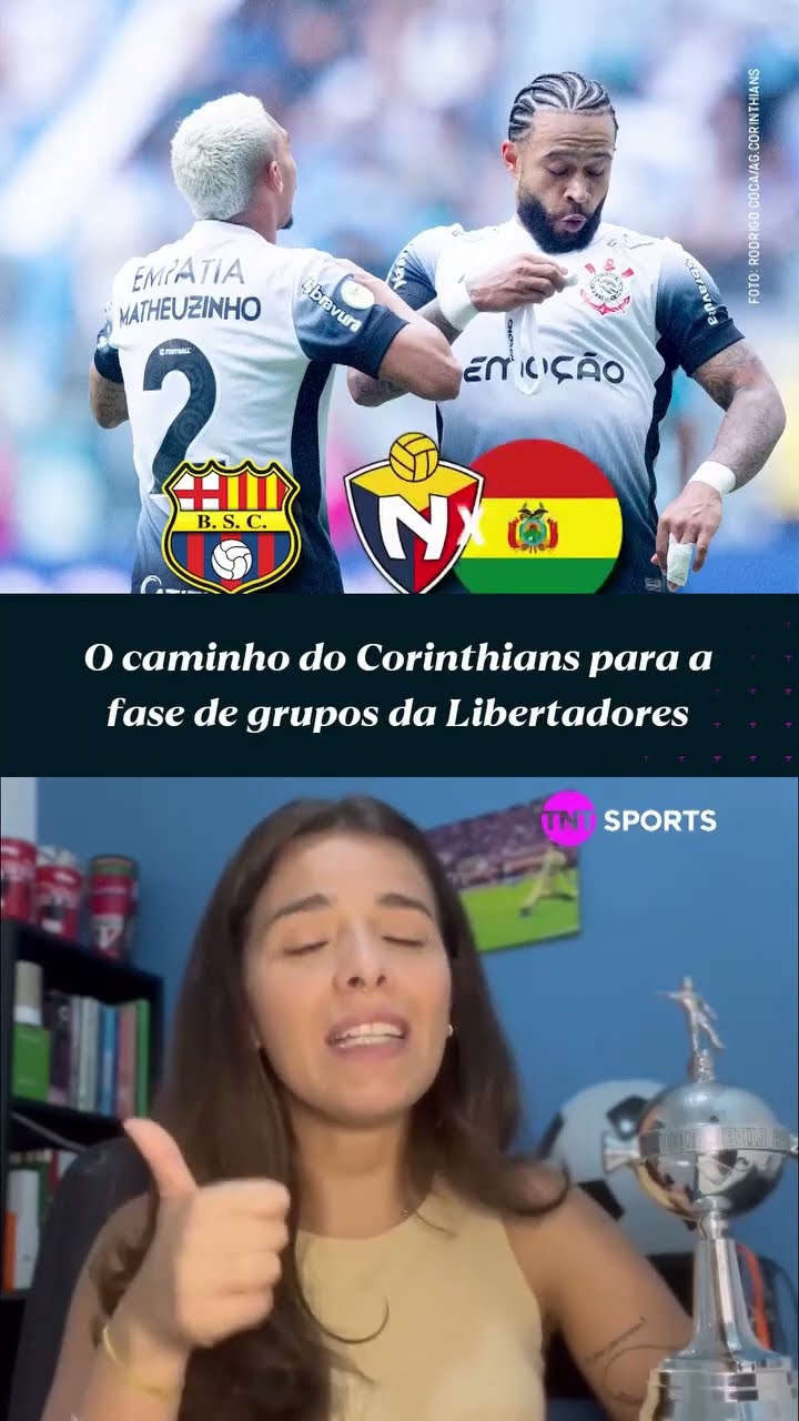 O CORINTHIANS JÁ CONHECE SEU CAMINHO NA LIBERTADORES 2025!! ?? #shorts