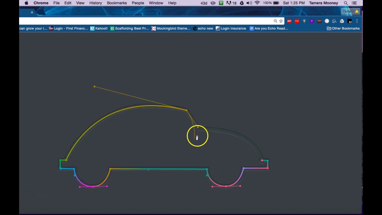 How to do the Bezier Game part 2: car, plane, paper clip - NEW video  available - YouTube