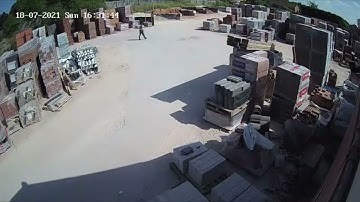 SECOM Smart Guarding Solution - Virtual Guard Detects Trespasser