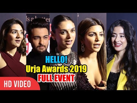 UNCUT - URJA Awards 2019 | Aditi Rao Hydari, Manisha Koirala, Aayush Sharma, Tina Ahuja, Shama