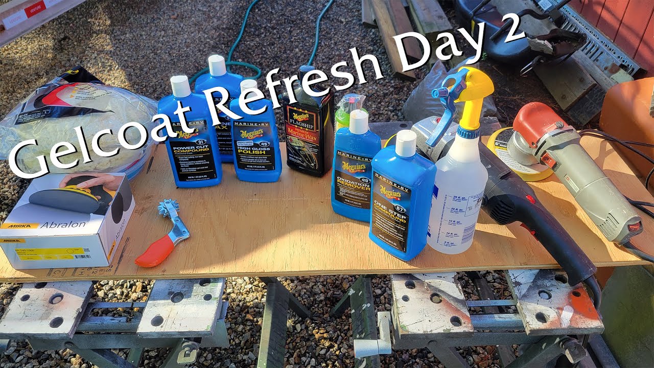 Gelcoat Renew Day 2