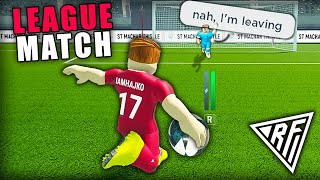 Made Them RAGEQUIT in MY FIRST LEAGUE MATCH! | RF24