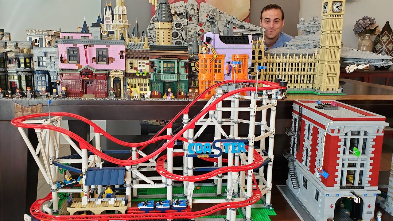 10 LARGEST LEGO SETS IN MY YouTube