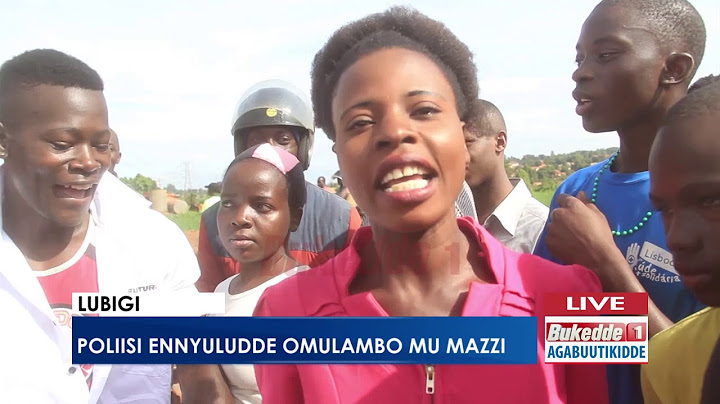 Ku Lubigi, Poliisi ennyuludde omulambo mu mazzi.