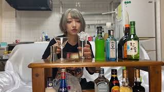 Hanabie - Matsuri Making A Cocktail