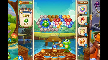Forest Rescue bubble pop level 166