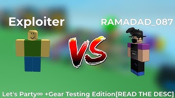 RAMADAD_087 VS Exploiter | Roblox Let