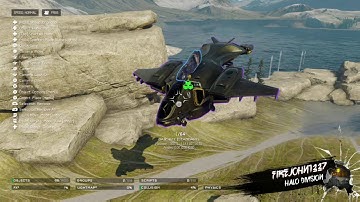 Halo 5:How to make a flyable pelican in forge!!!!