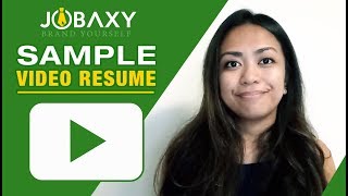 Audio Video Resume - How to make an effective audio video resume