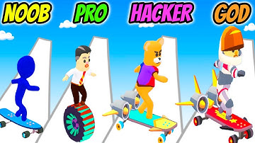 Turbo Star - NOOB vs PRO vs HACKER vs GOD