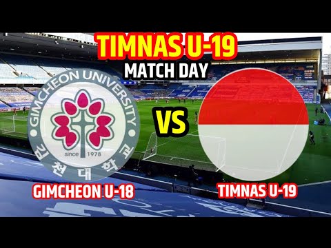 🔴Berlangsung Laga Ujicoba Timnas Indonesia U-19 vs Gimcheon U-18