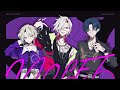 [Vietsub] VIOLET LOVE - BAD SKUNK | KAN/ROM/VIE Lyrics | Gray Sheep