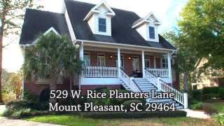529 Rice Planters Lane Mount Pleasant, SC 29464 - Charleston Real Estate Video
