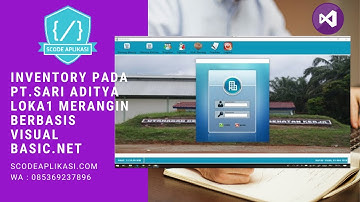 VB.NET - Source Code aplikasi Inventory Pada PT.Sari Aditya Loka1 Merangin berbasis Visual basic.net