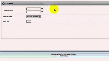 OpenCart Tutorial Catalog Attributes