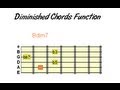 How & When to Use Diminished Chords on Guitar