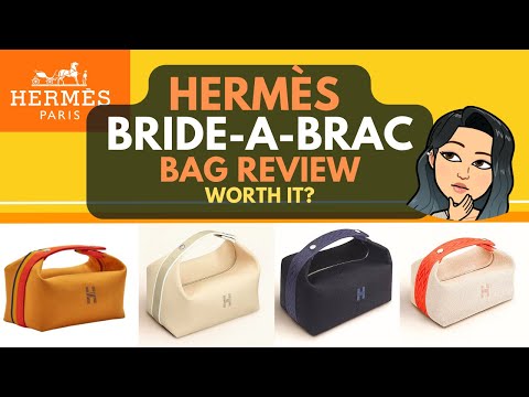 Review + Comparison of the #hermes Bride-A-Brac. Small vs Large + What fits  inside!! 