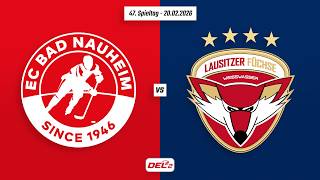 47. Spieltag DEL2 | EC Bad Nauheim vs. Lausitzer Füchse | Game Highlights
