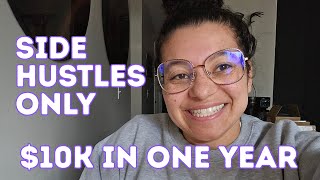 My $10K Side Hustle Year: What I Did & What Actually Worked