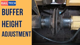 How to maintain Buffer height of ICF coach by Wooden packing ring