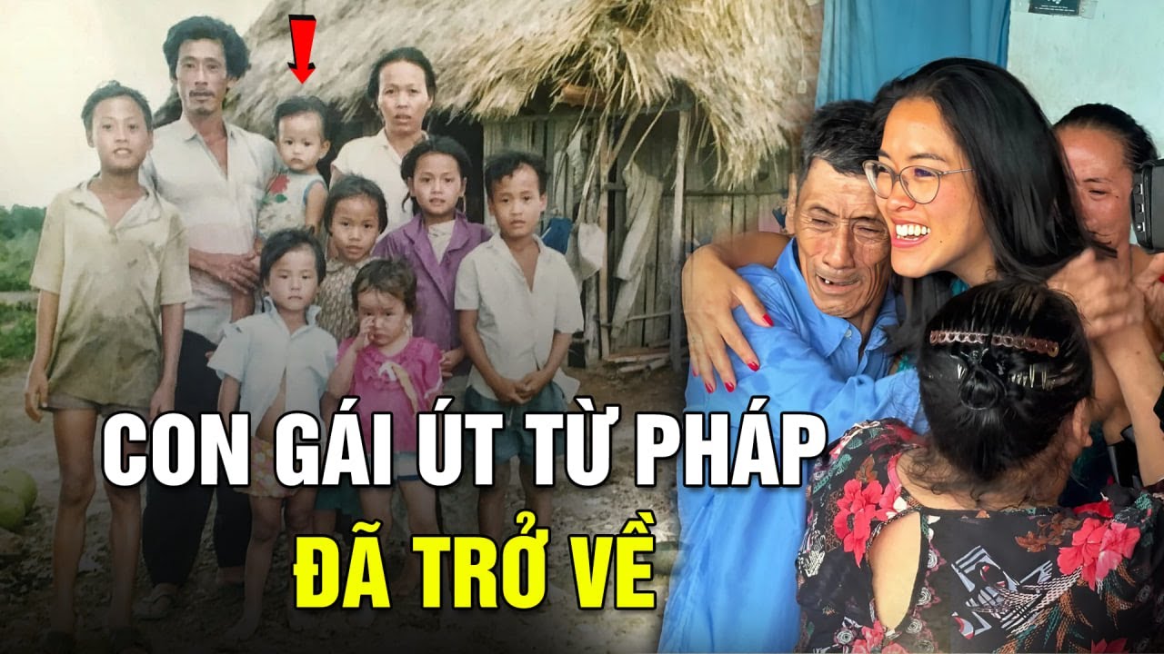 Ngày đoàn tụ của cô gái Pháp và cha mẹ Việt sau 30 năm xa cách, 2 người mẹ bật khóc | Sài Gòn Xưa