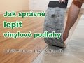 Jak se lep vinylov podlahy do ivho lepidla