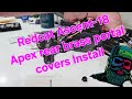 RedCat Ascent 18 Apex Brass Portal Cover Install + Crawl Test.