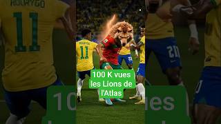 Résumé Maroc 🇲🇦 vs Brésil 🇧🇷 :Le Maroc a joué comme des MONSTRES المغرب# البرازيل 🤯🦁#marrocos#brasil