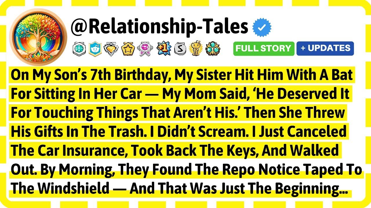 На седьмой день рождения моего сына сестра ударила его битой за то, что он сидел в её машине — Лу...
