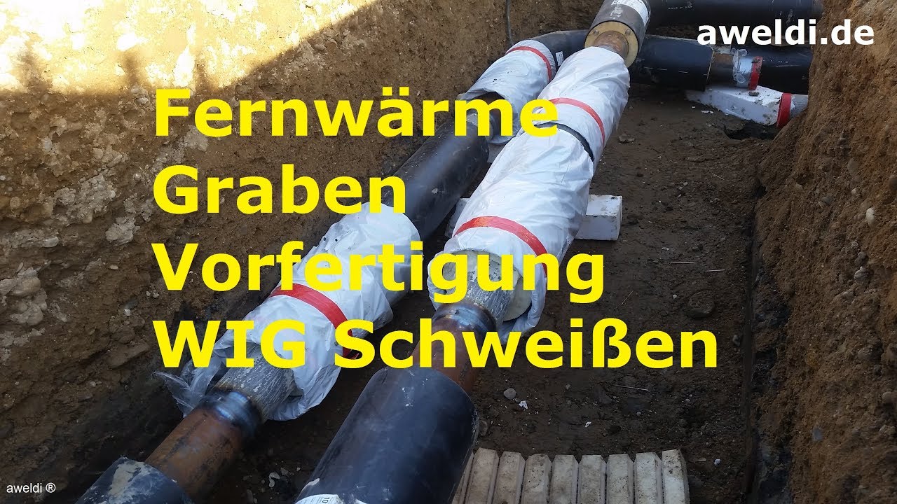 Darf Ht Rohr Im Erdreich Verlegt Werden Fernwärme verlegen von Rohren im Erdreich und Vorfertigung ist Job im