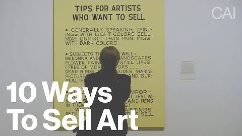 10 Tested & Proven Ways To Sell Your Art as an Artist (Complete Guide & Honest Overview)