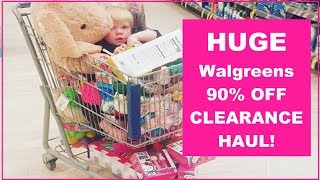 Huge Walgreen 90% OFF Clearance Haul !