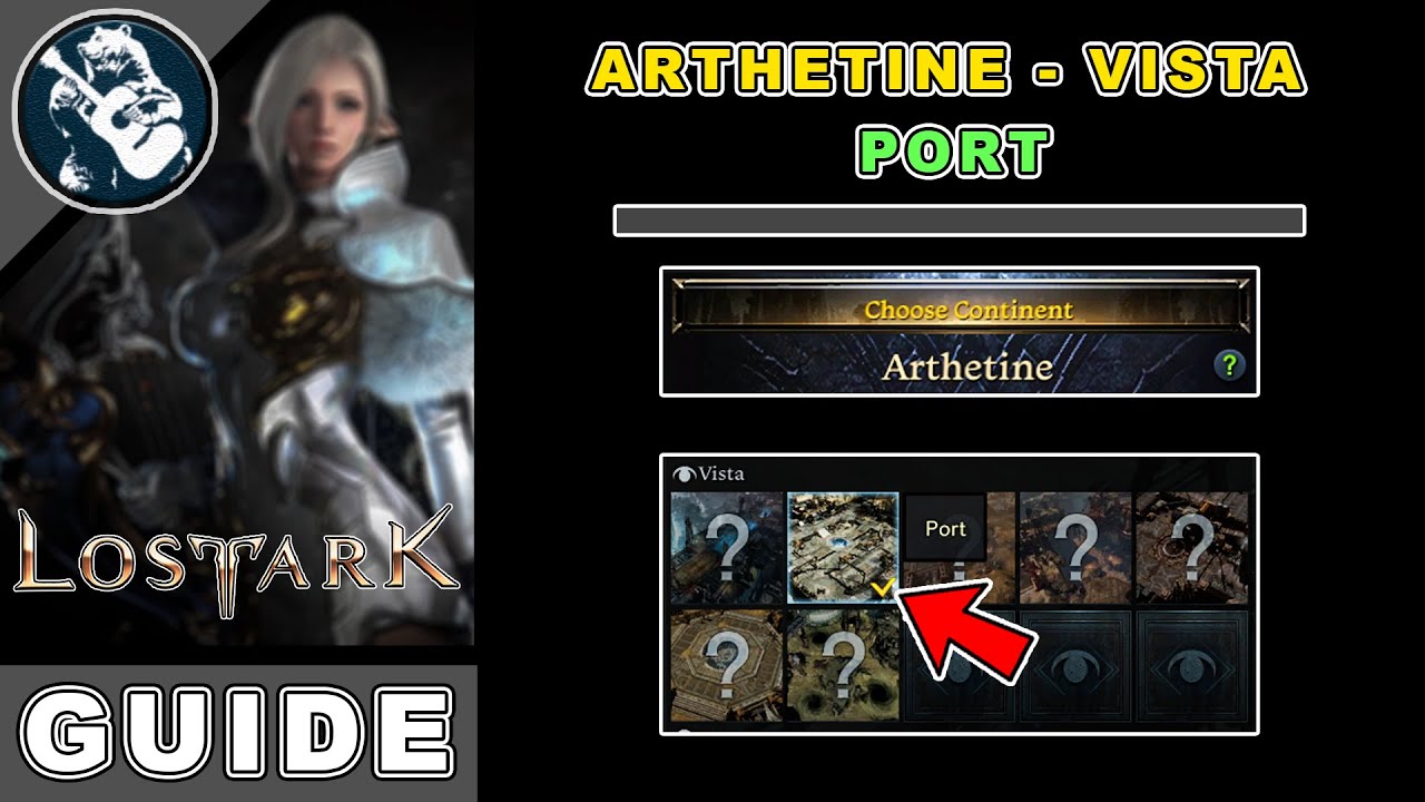 Port Vista Location in Lost Ark | Arthetine Locations Guide