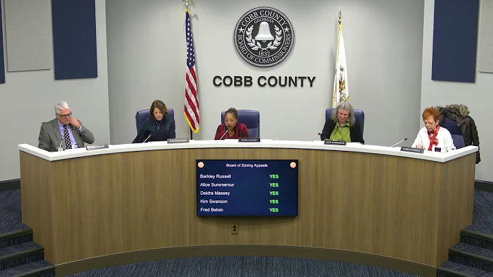 Cobb County Board of Zoning Appeals - 12/10/25