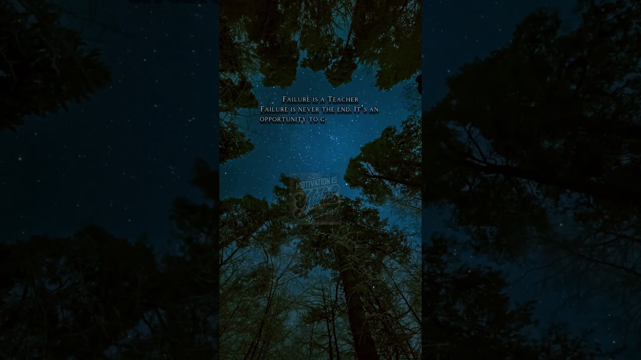 Failure is a Teacher..!