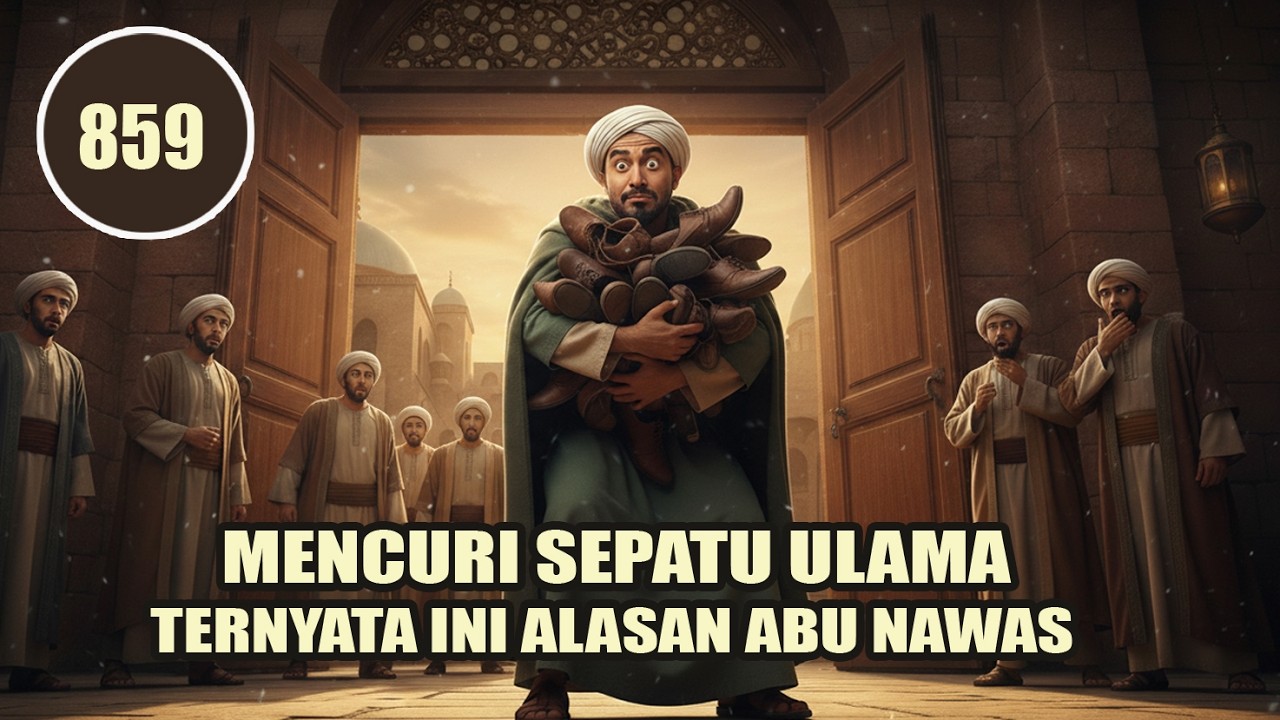 ABU NAWAS DITUDUH MENCURI SEPATU PARA ULAMA - HUMOR SUFI