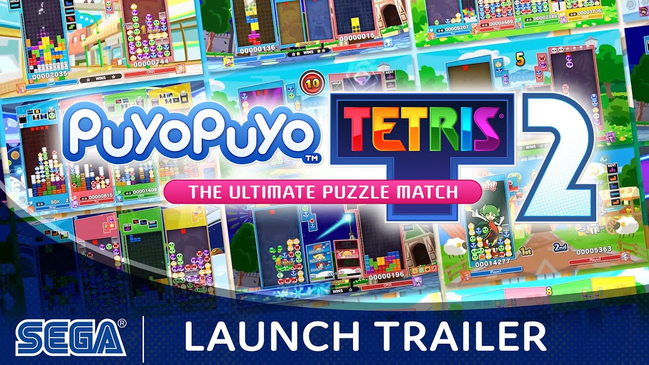 Sega's Ultimate Puzzle Match PUYO PUYO Tetris 2 Bursts Onto Current & Next-Gen Consoles 1 YouTube player