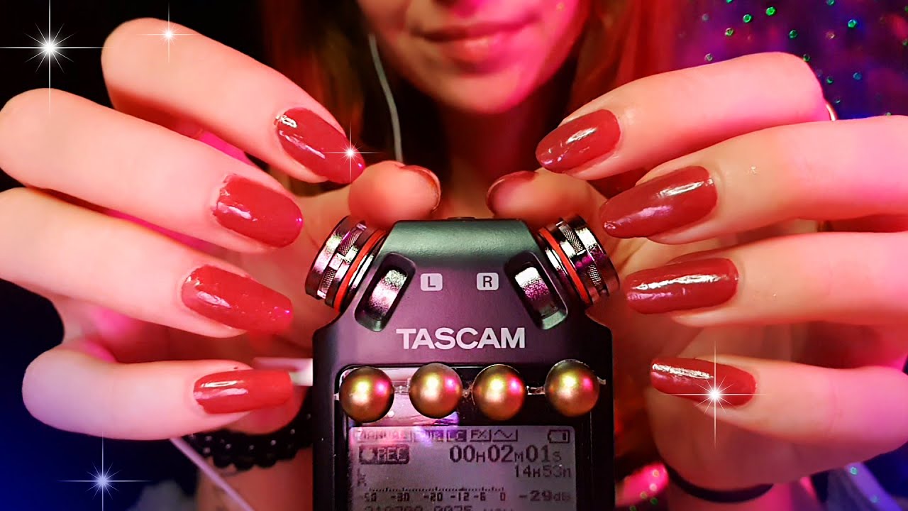 ASMR TRIGGERS TASCAM | no talking