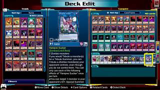 yu gi oh vampire deck Yu-Gi-Oh! Legacy of the Duelist: Link Evolution Zombie Profile & Deck Recipe VAMPIRE STARTER DECK 42 |